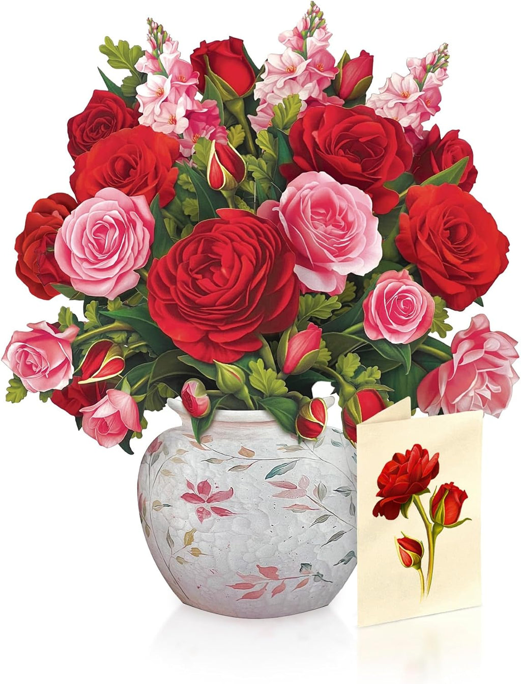 Blooming Roses FreshCut Paper - Pop Up Flower Bouquet