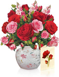 Blooming Roses FreshCut Paper - Pop Up Flower Bouquet