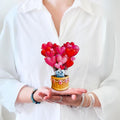 Mini Heart Balloons FreshCut Paper - Pop Up Flower Bouquet