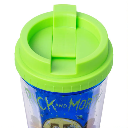 Rick and Morty Spaceship Googus Double Wall Plastic