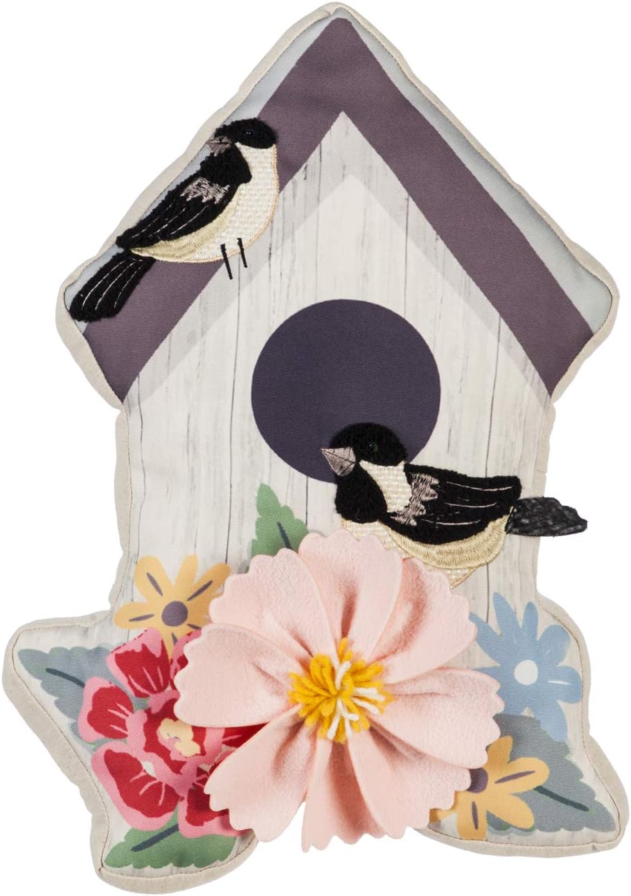 Birdhouse Shaped Pillow Cypress Home