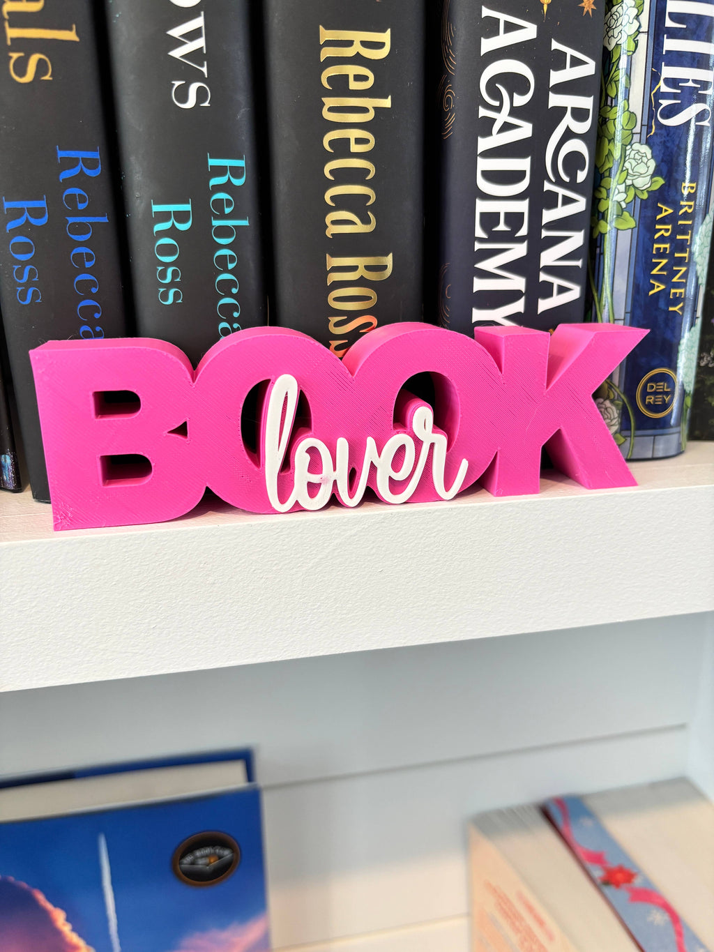 Book Lover Sign: Purple