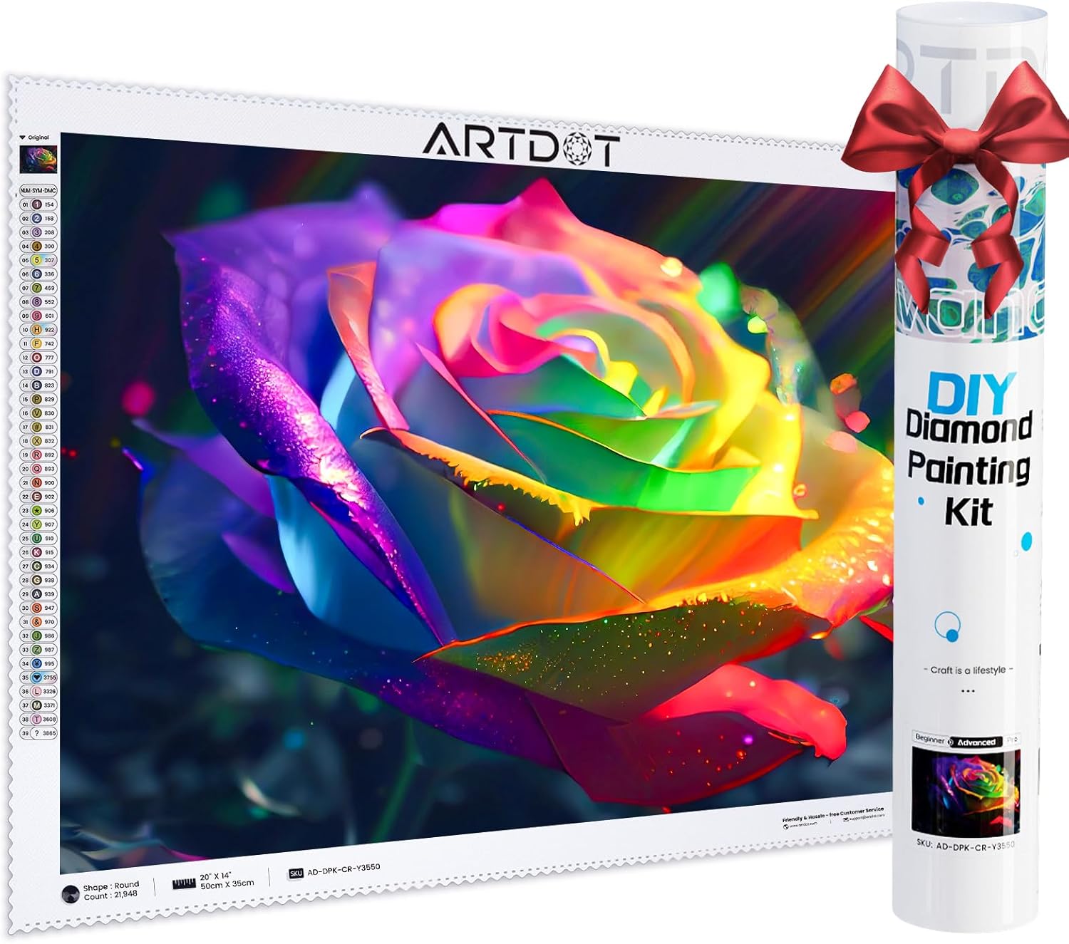 Rose Diamond Art Kit