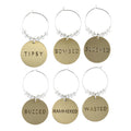 Drunk Wine Glass Charms