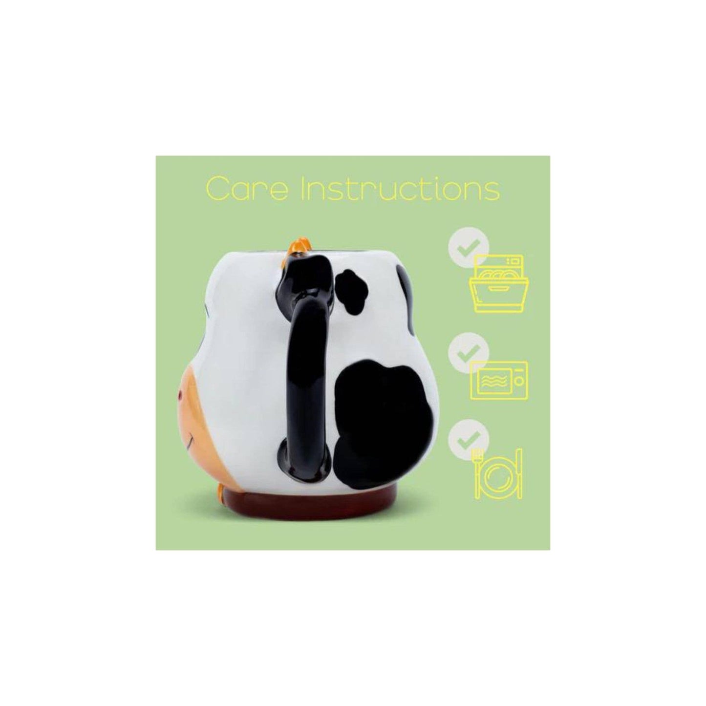 Cow Black and White Mug