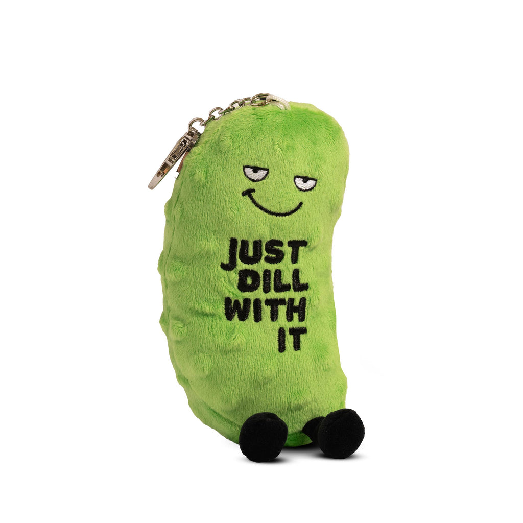 Just Dill with It Funny Plush Bag Charm