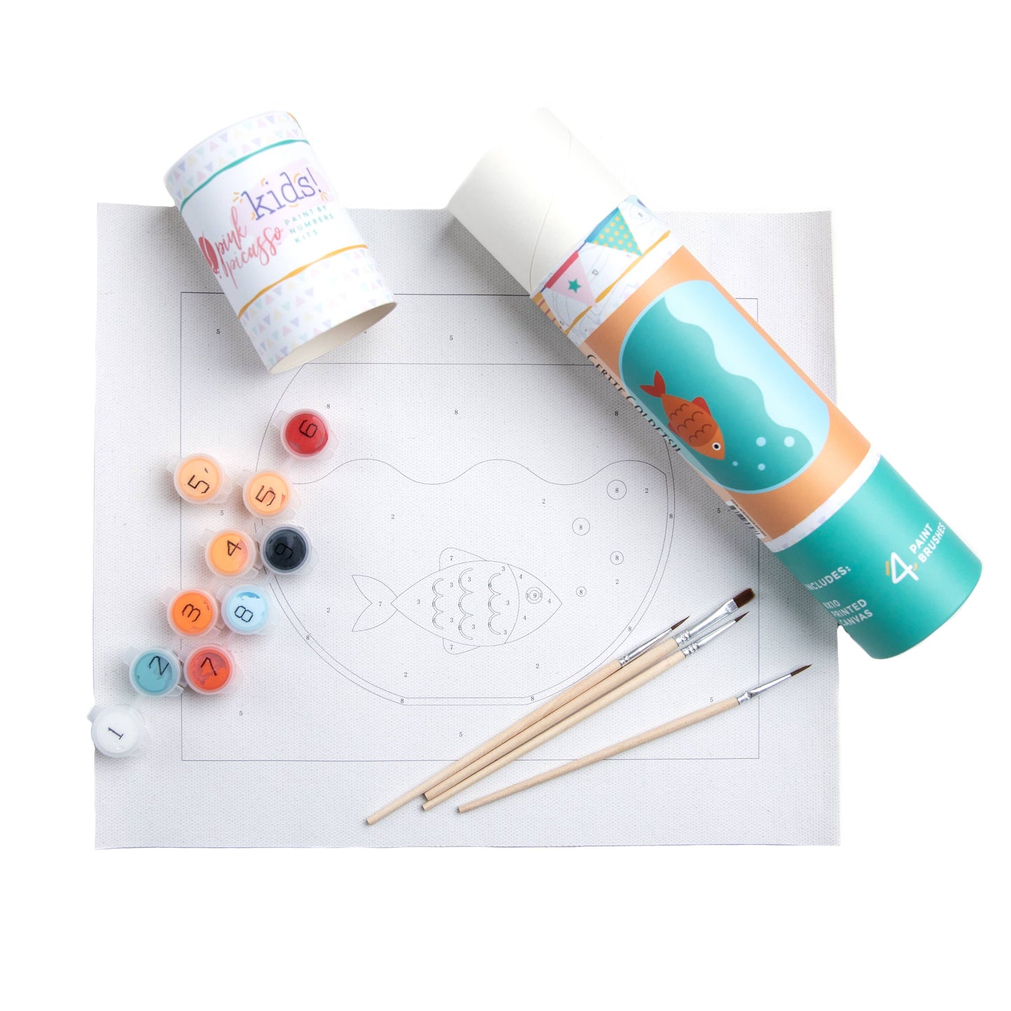 Gertie Goldfish Paint By Numbers Kit