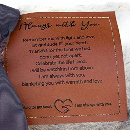 Softly Said Sympathy Blanket