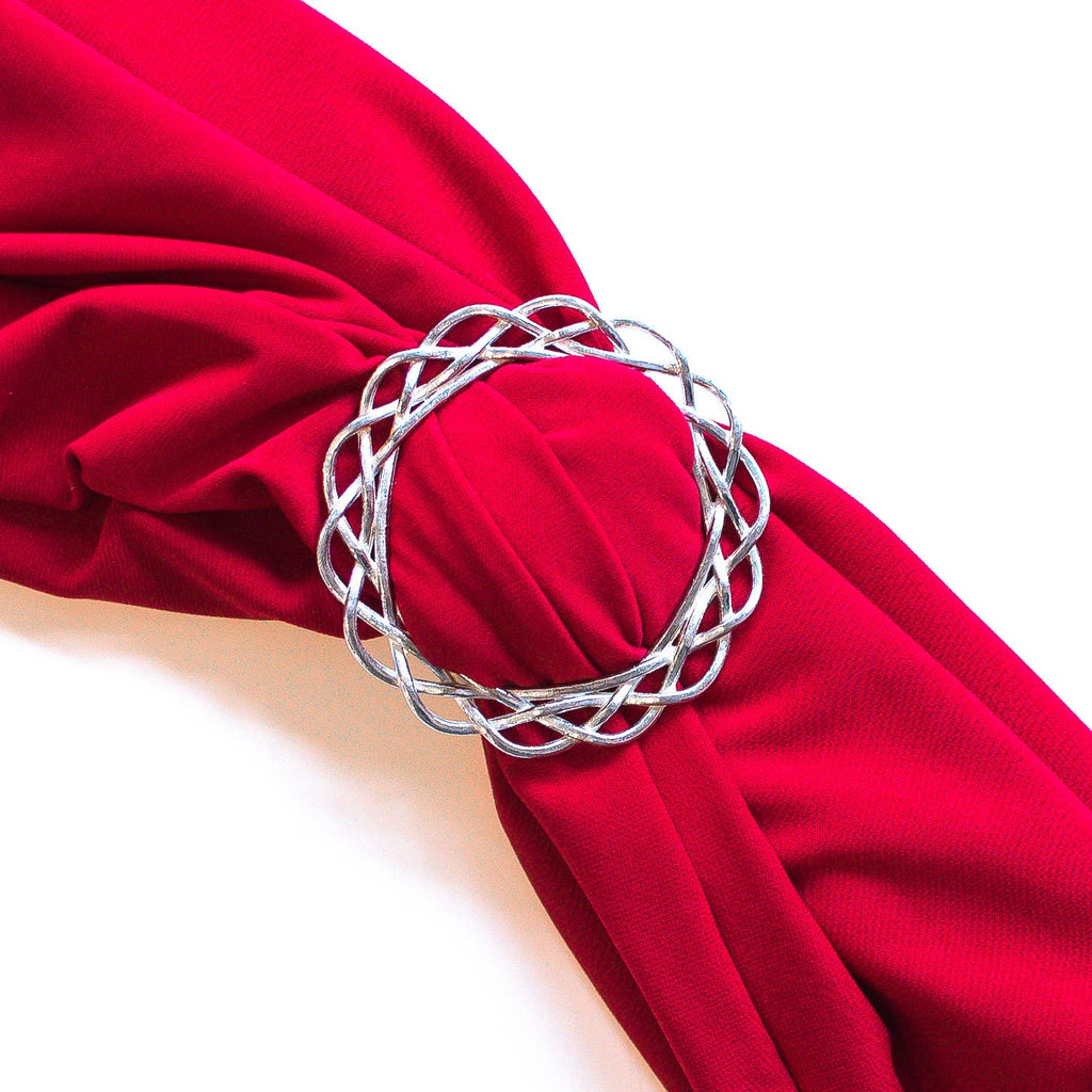 Pewter - Scarf Ring - Circle