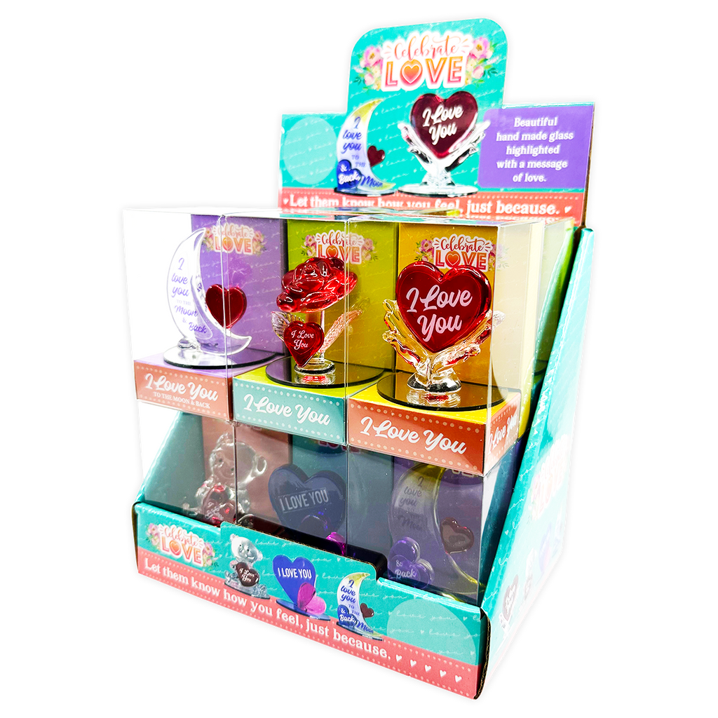 Celebrate Love Glass Keepsake Assortment