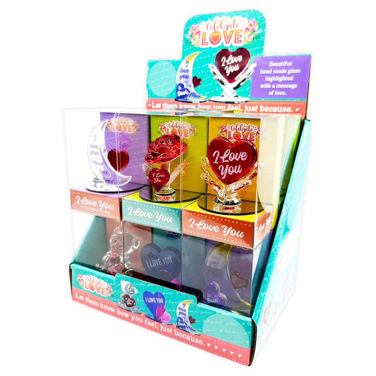 Celebrate Love Glass Keepsake Assortment