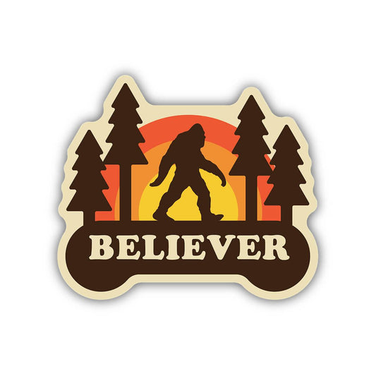 Believer Sasquatch Sticker