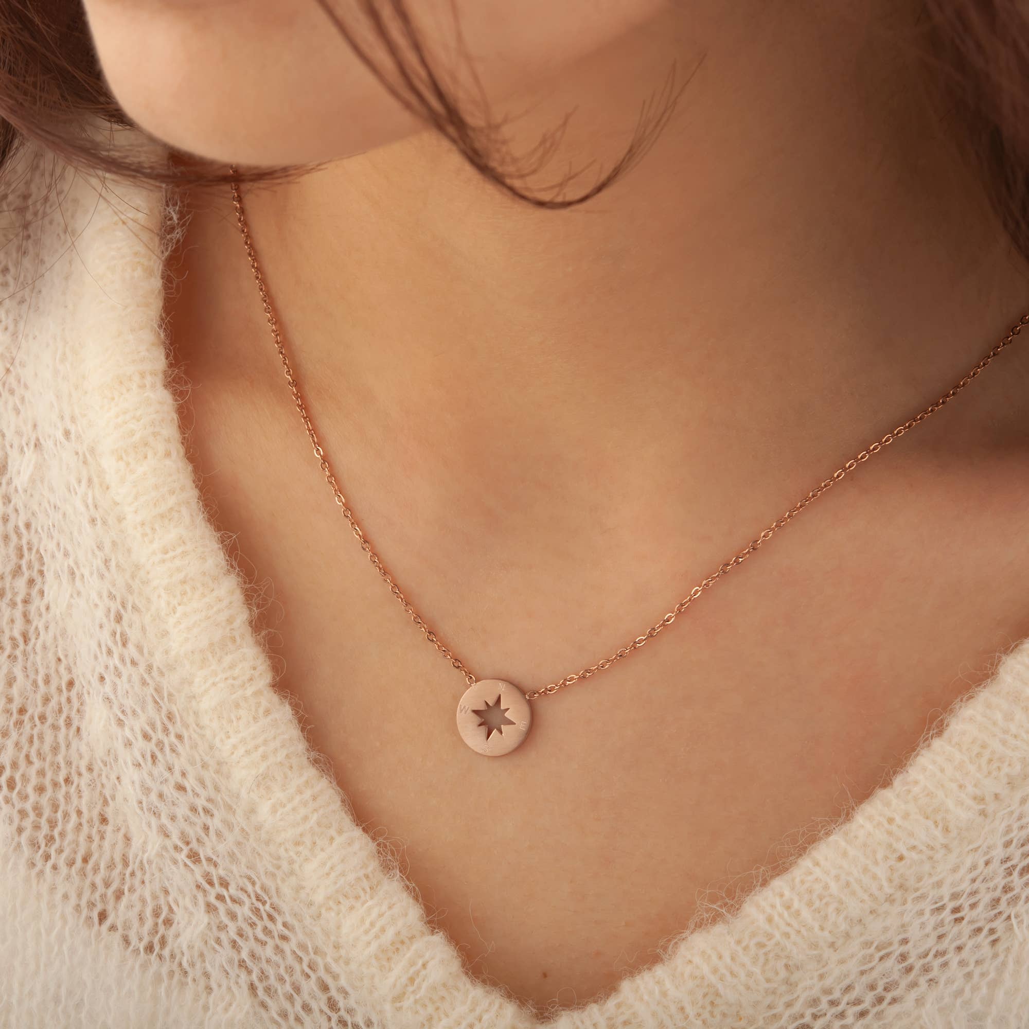 New Beginnings Necklace: Rose Gold