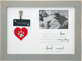Those Who We Love...Pet Collar Memorial Frame