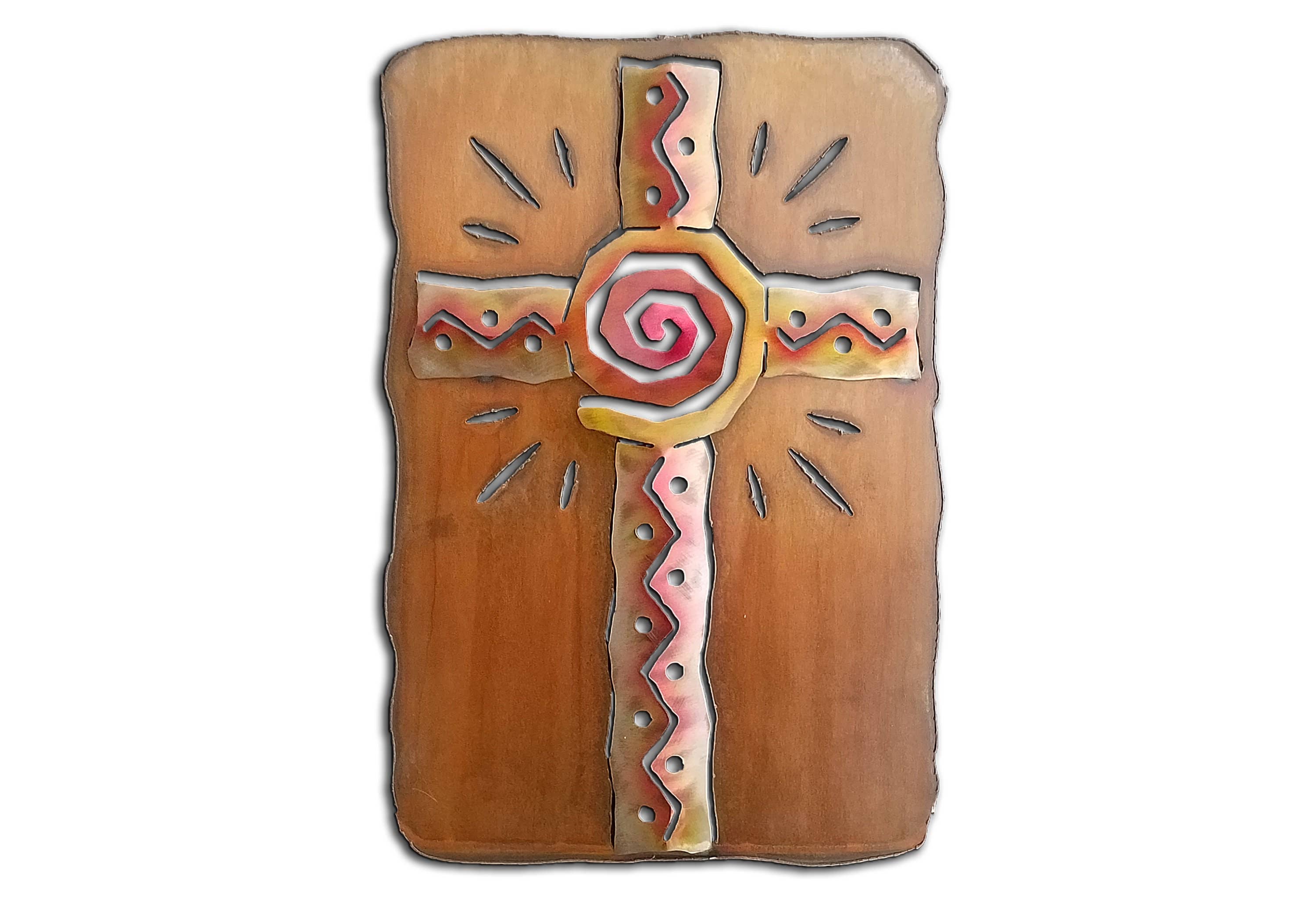 Cross With Southwest Cut Outs