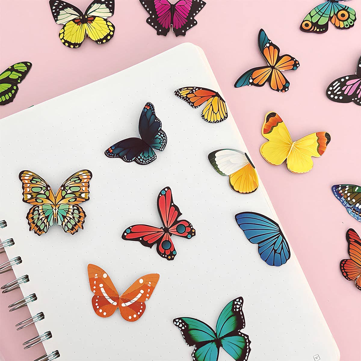 Magnetic Butterfly Bookmarks