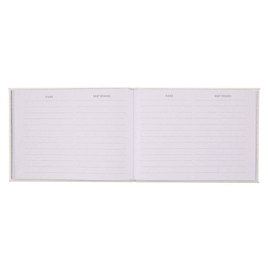 Guest Book White/Gold Mr. & Mrs. Better Together