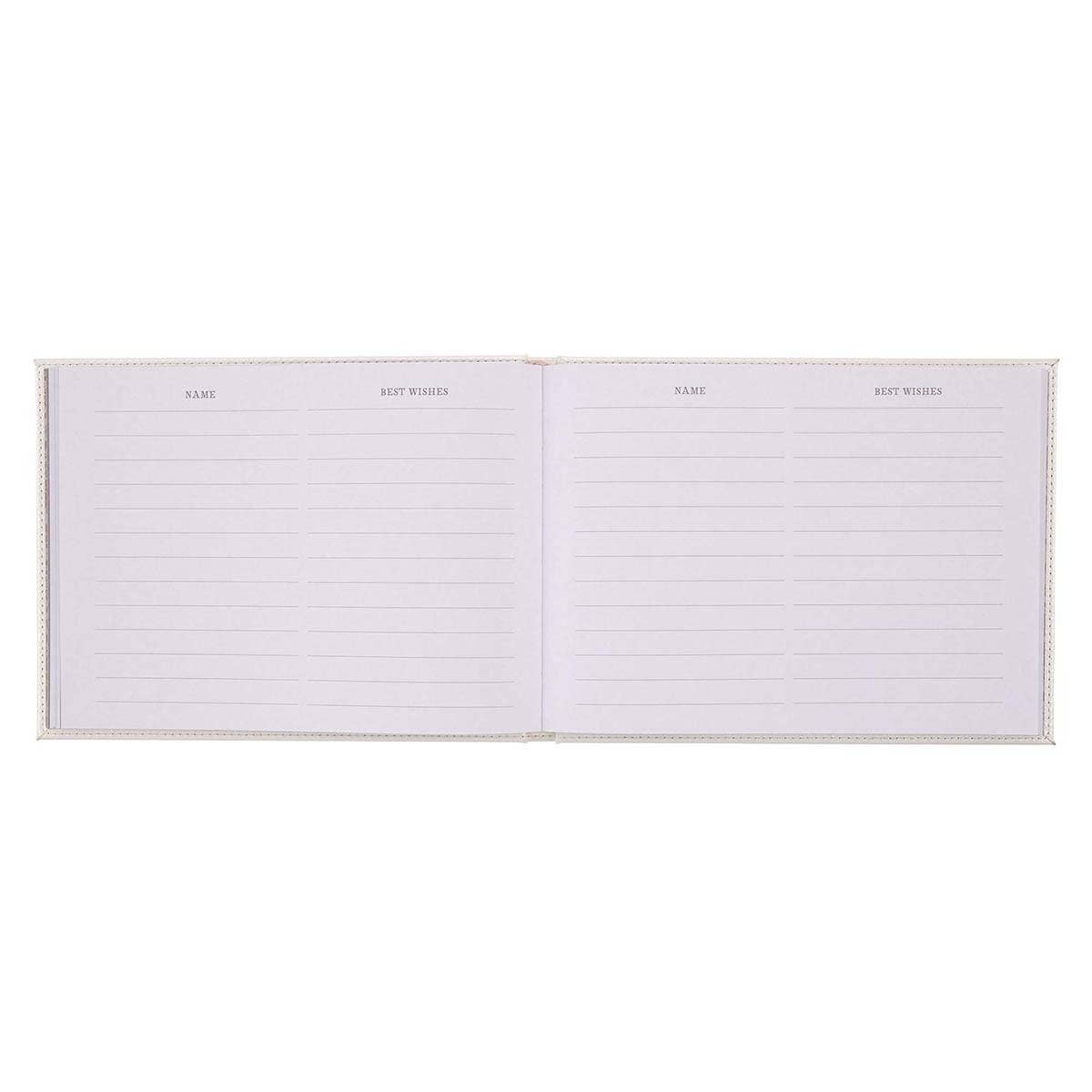 Guest Book White/Gold Mr. & Mrs. Better Together