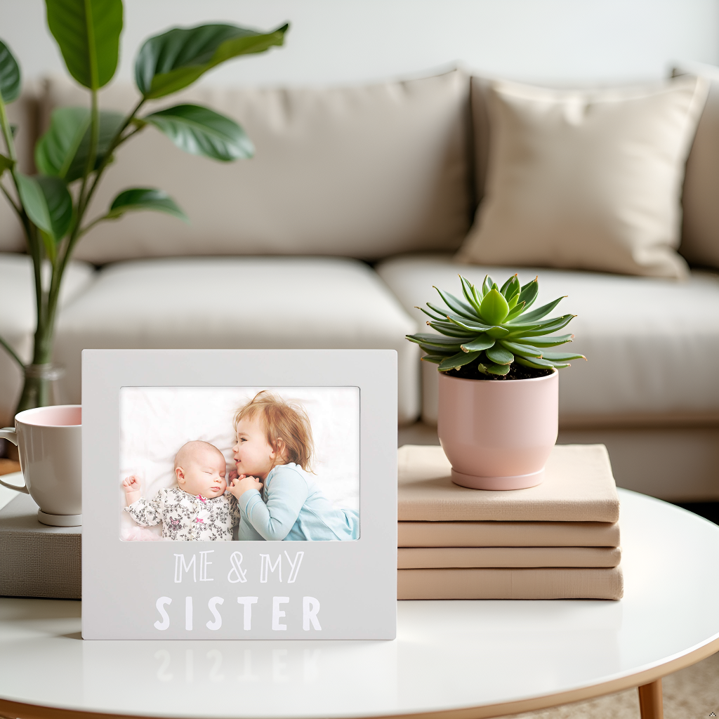 Me and My Sister Sentiment Picture Frame
