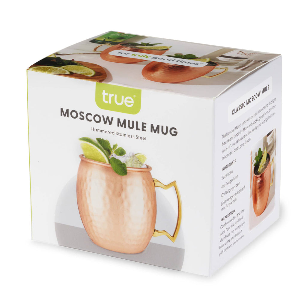 Hammered Copper Moscow Mule Mug