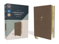 NIV Larger Print Compact Bible, Leathersoft, Brown