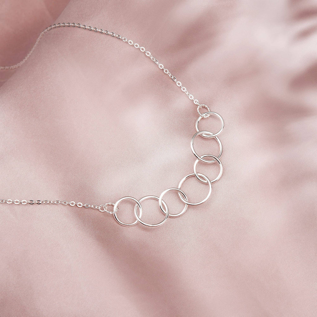 Happy 70th Birthday Sterling Silver Necklace Jewelry Set