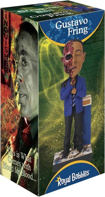 Breaking Bad Gus Half Face Bobblehead