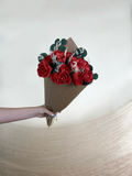 Large Red Rose Deluxe Bouquet