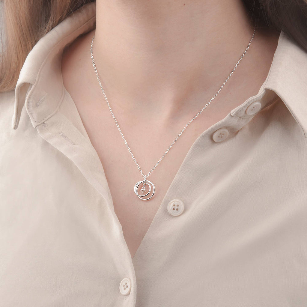 Happy 21st Birthday! Sterling Silver Necklace
