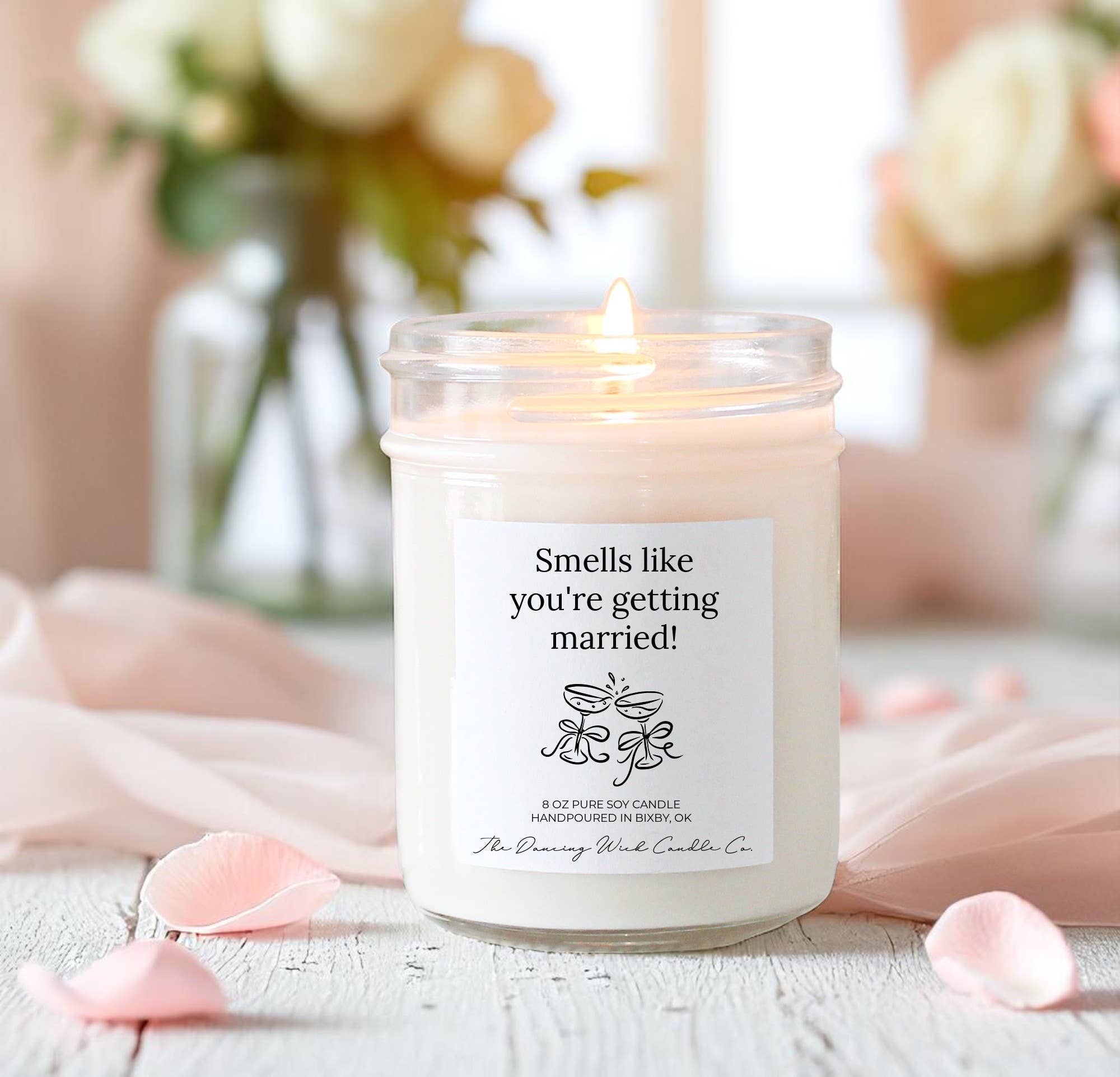 Smells Like You're Getting Married 8 Oz. Candle