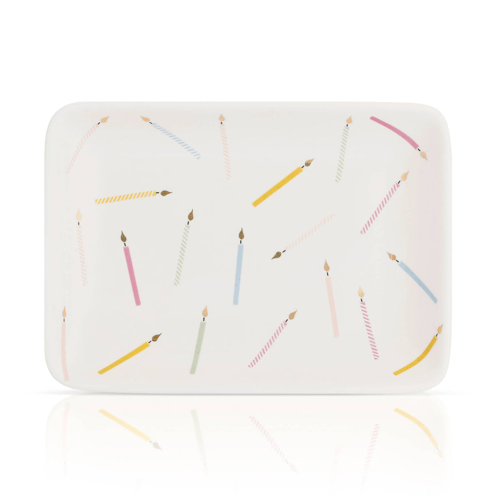 Fun Twenty One Birthday Trinket Dish