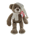 Large Teddy Bear with Scarf and Sleep Cap