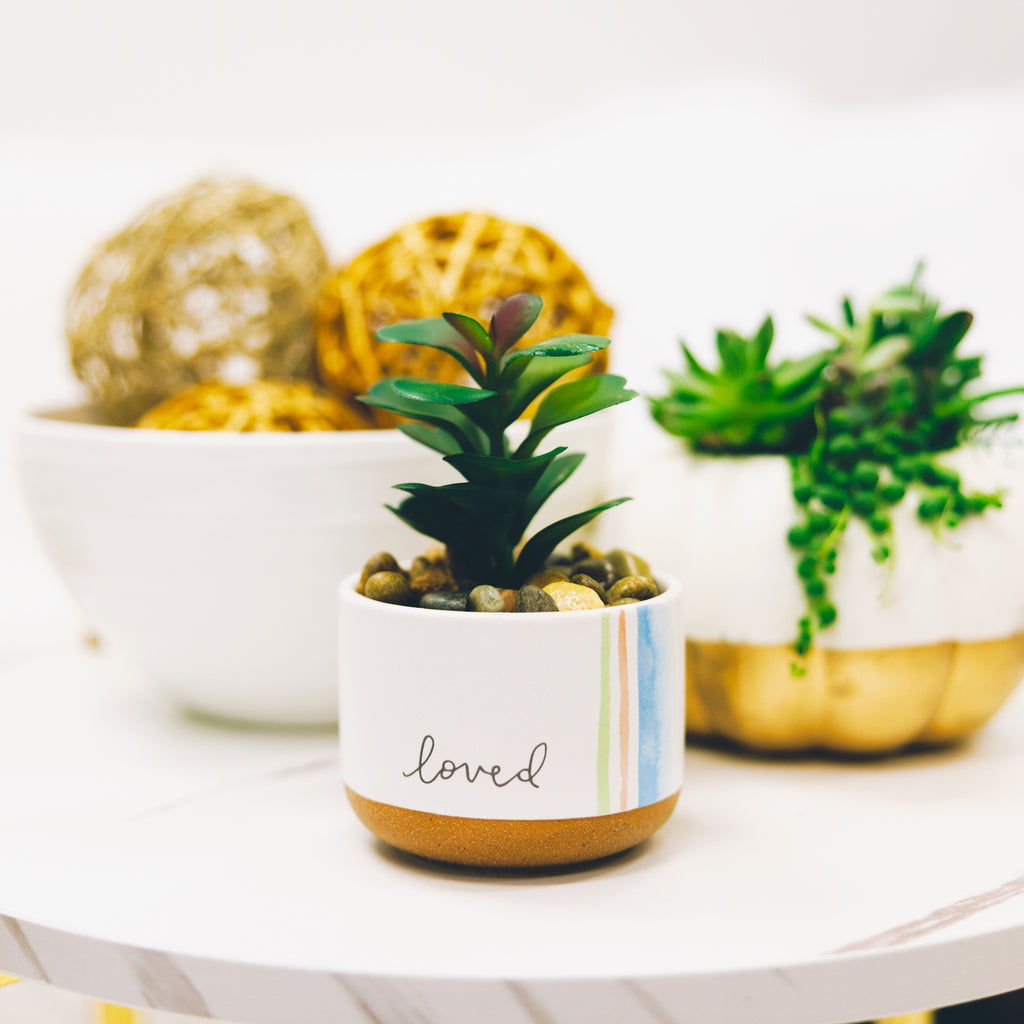 Loved Artificial Potted Plant