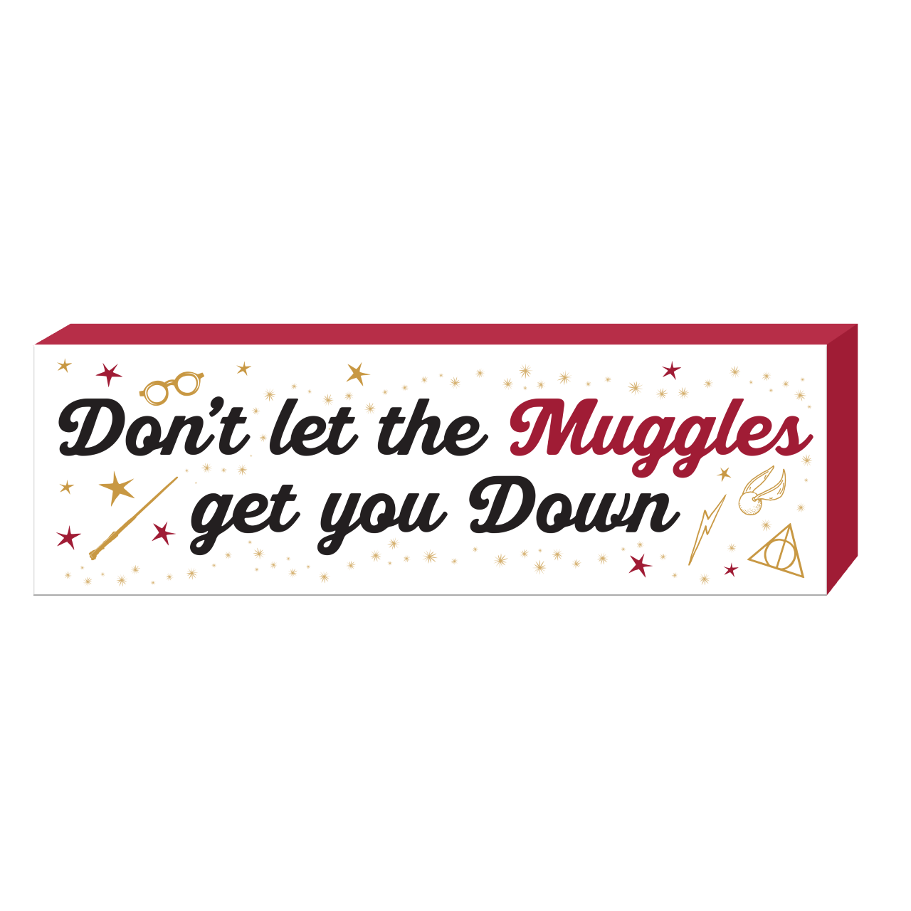 Don't Let the Muggles Get You Down Sign