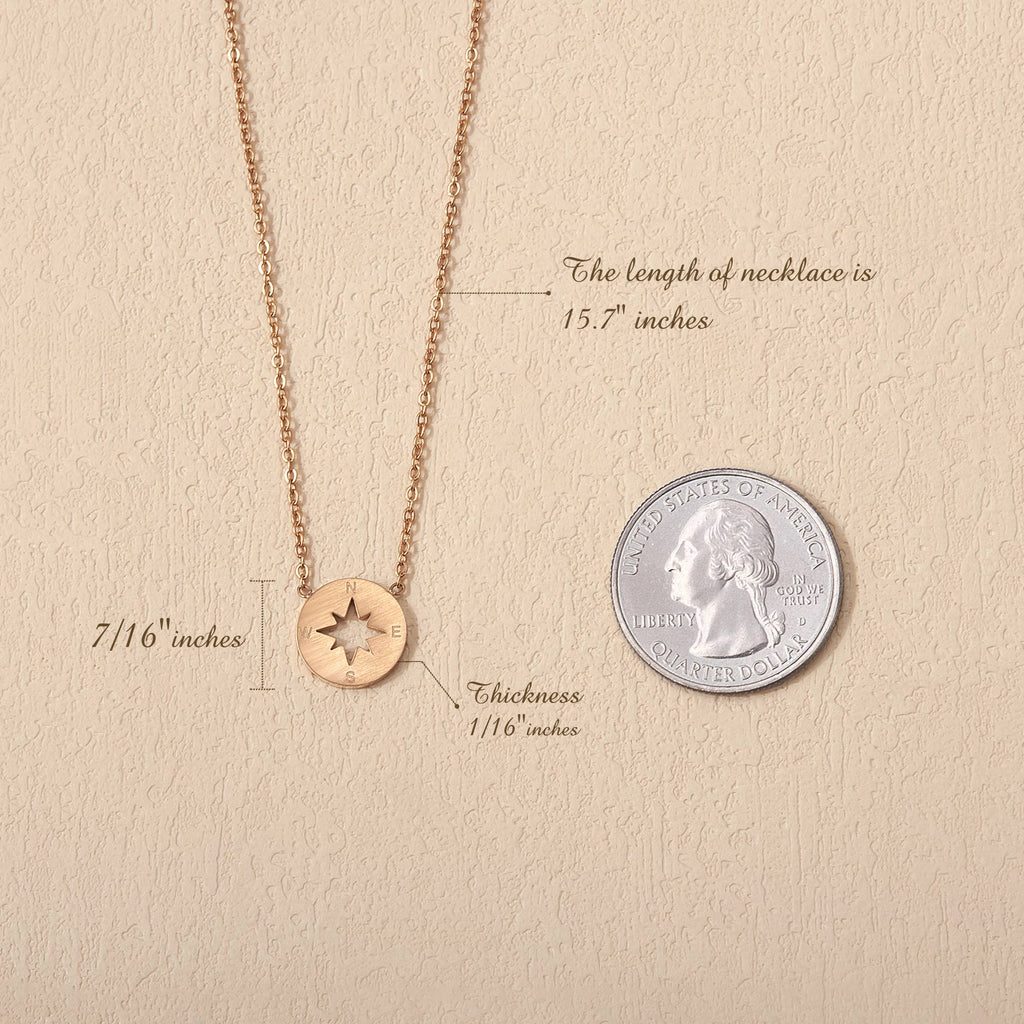 New Beginnings Necklace: Rose Gold
