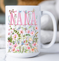 Mother's Day Wild Flowers Nana Coffee Mug