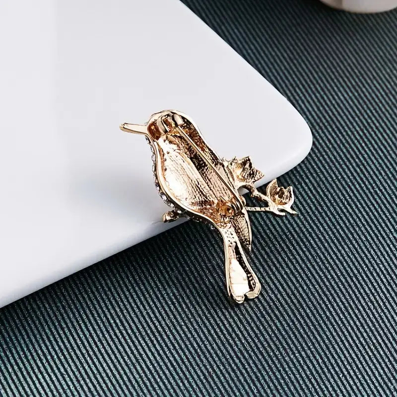 Elegant Brooch Owls