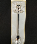 Silver Teddy Bear Baby Spoon