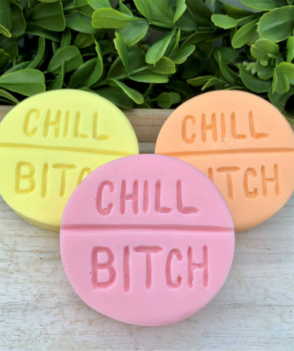 Chill B**ch Pink/Lemon Pill Soap