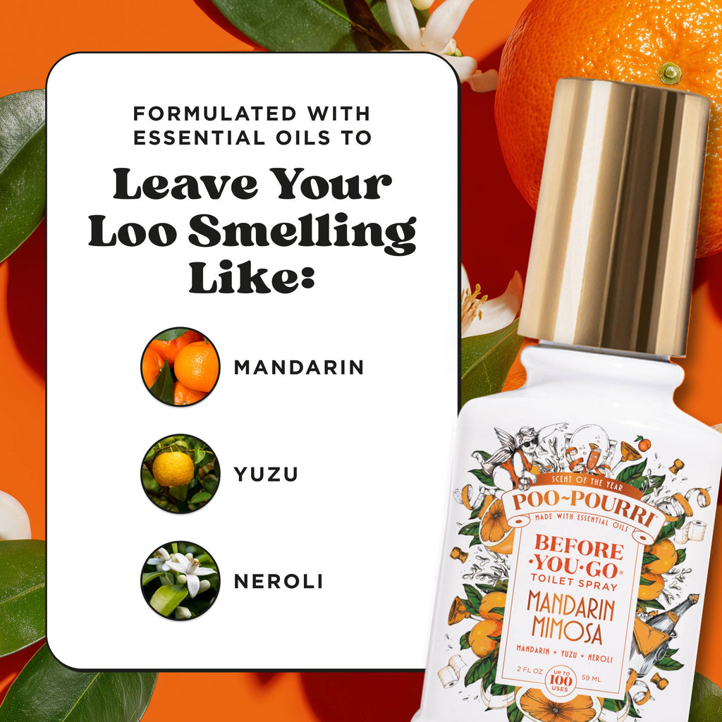 Poo~Pourri Mandarin Mimosa 2oz Spray