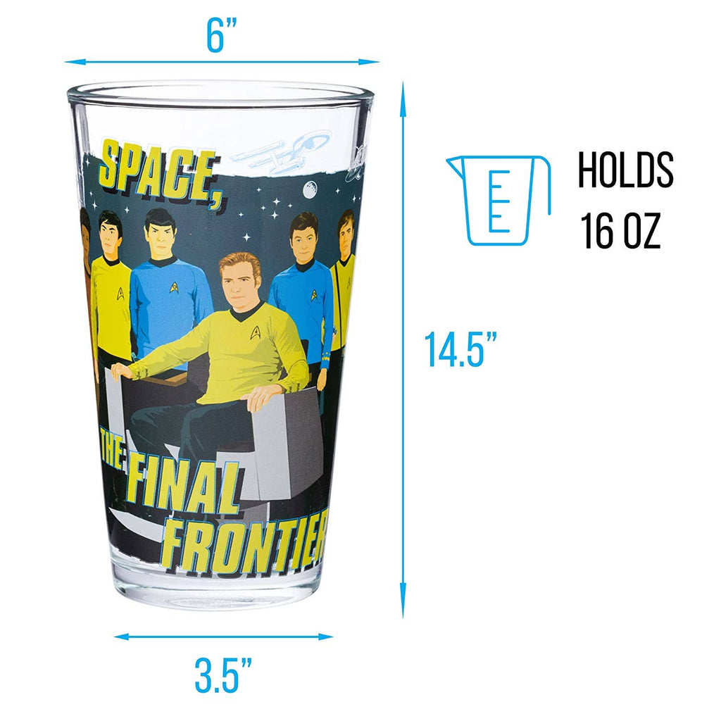 Star Trek 4pc. Pint Glass Set
