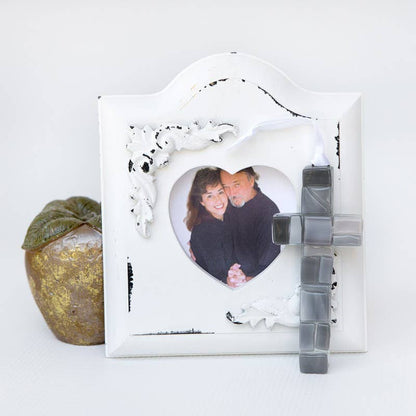 Wedding Anniversary Gift USA Handmade Glass Cross