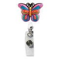 Butterfly Rubber Badge Holder