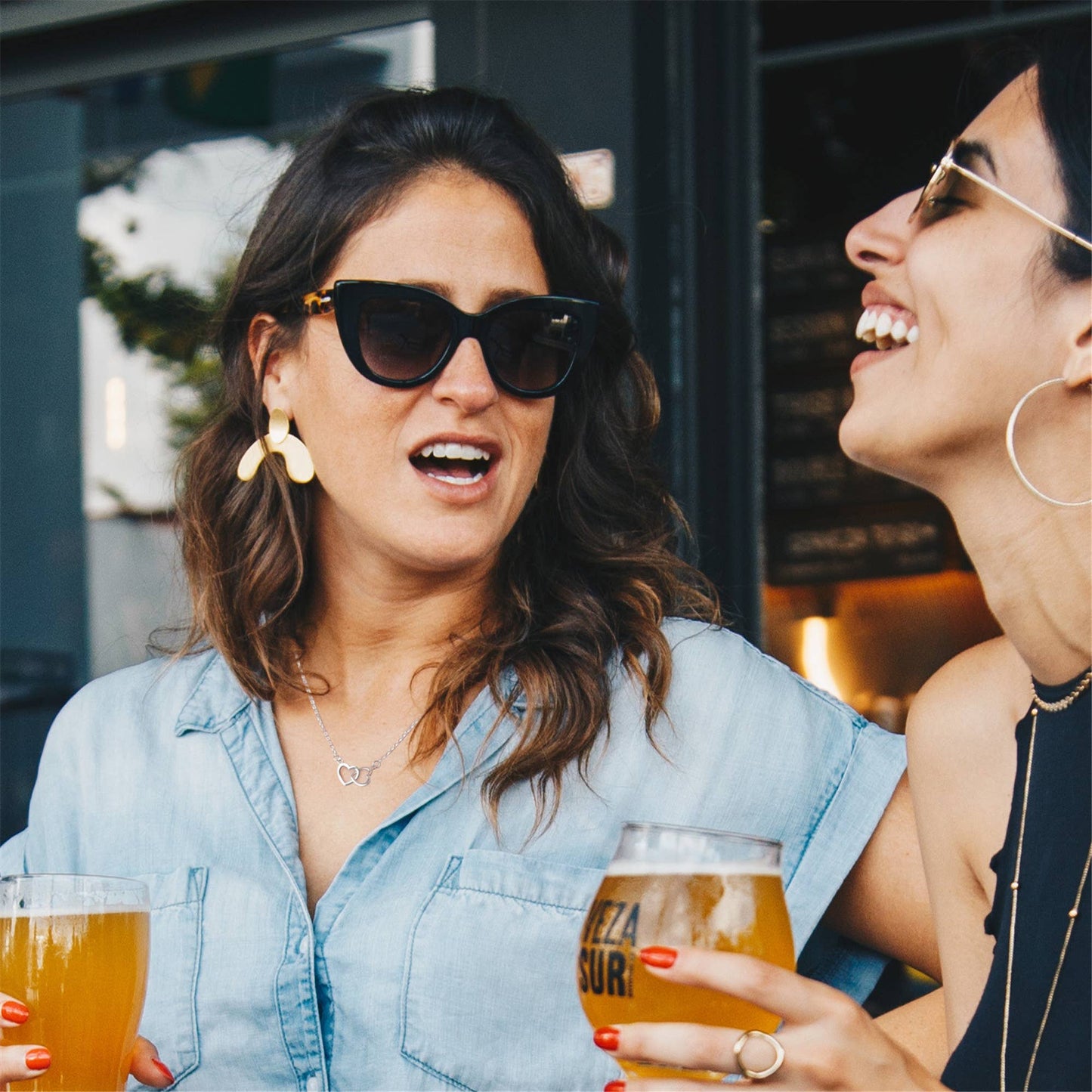 Mother and Daughter Necklace