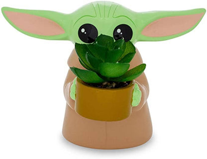 Star Wars Mandalorian The Child  Mini Ceramic Planter