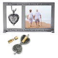 Those We Love Don't Go Away..Frame with Heart