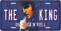 Elvis The King - License Plate