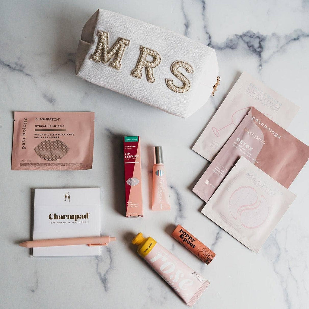 Mrs. Bridal Beauty Cosmetics Pouch