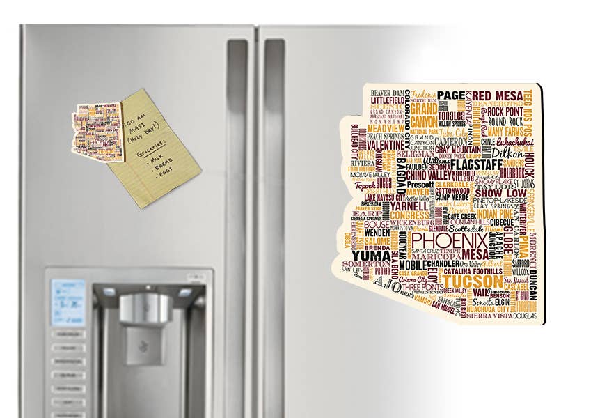 Cities of Arizona State Magnet