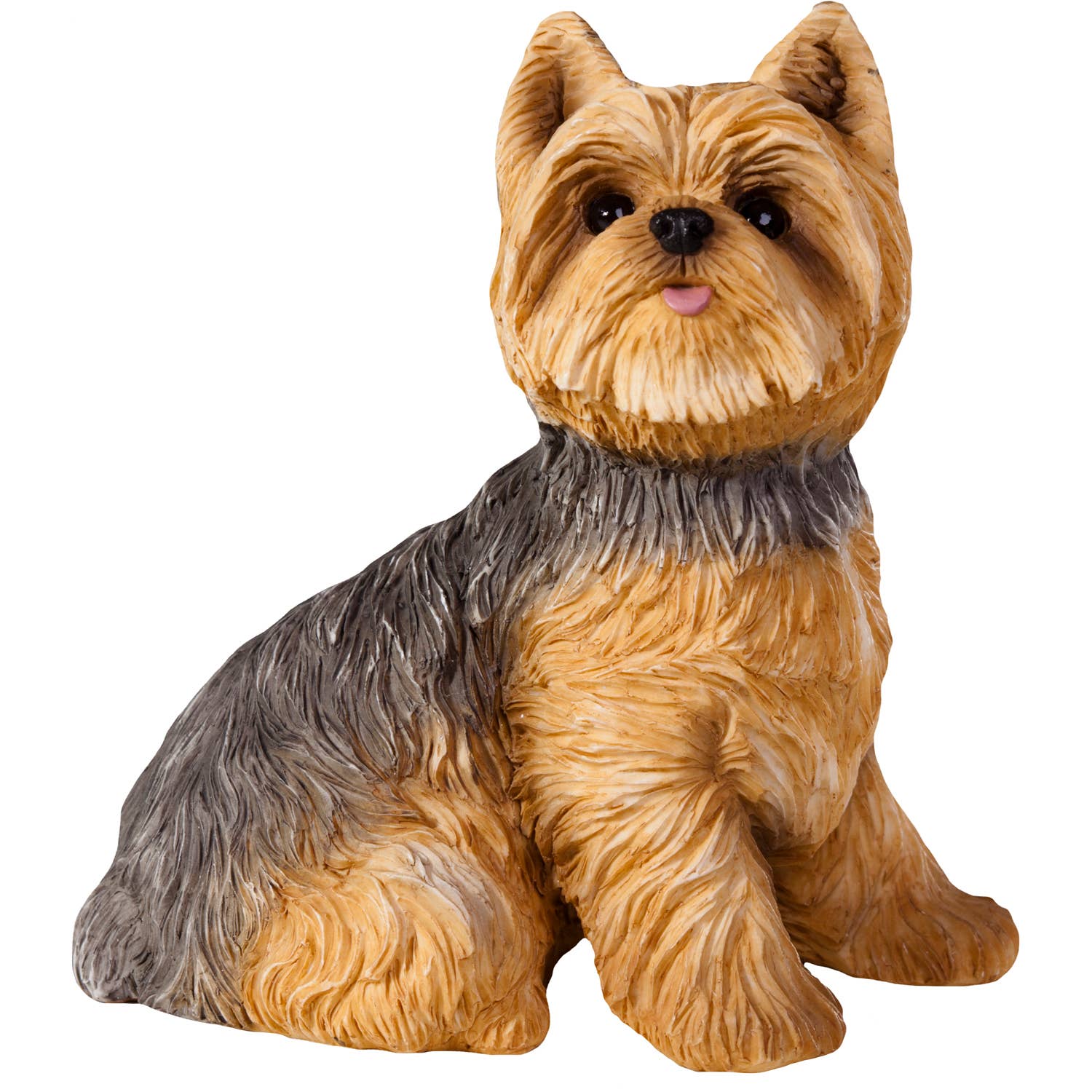 Hand-Cast Yorkshire Terrier Small Size Sculpture